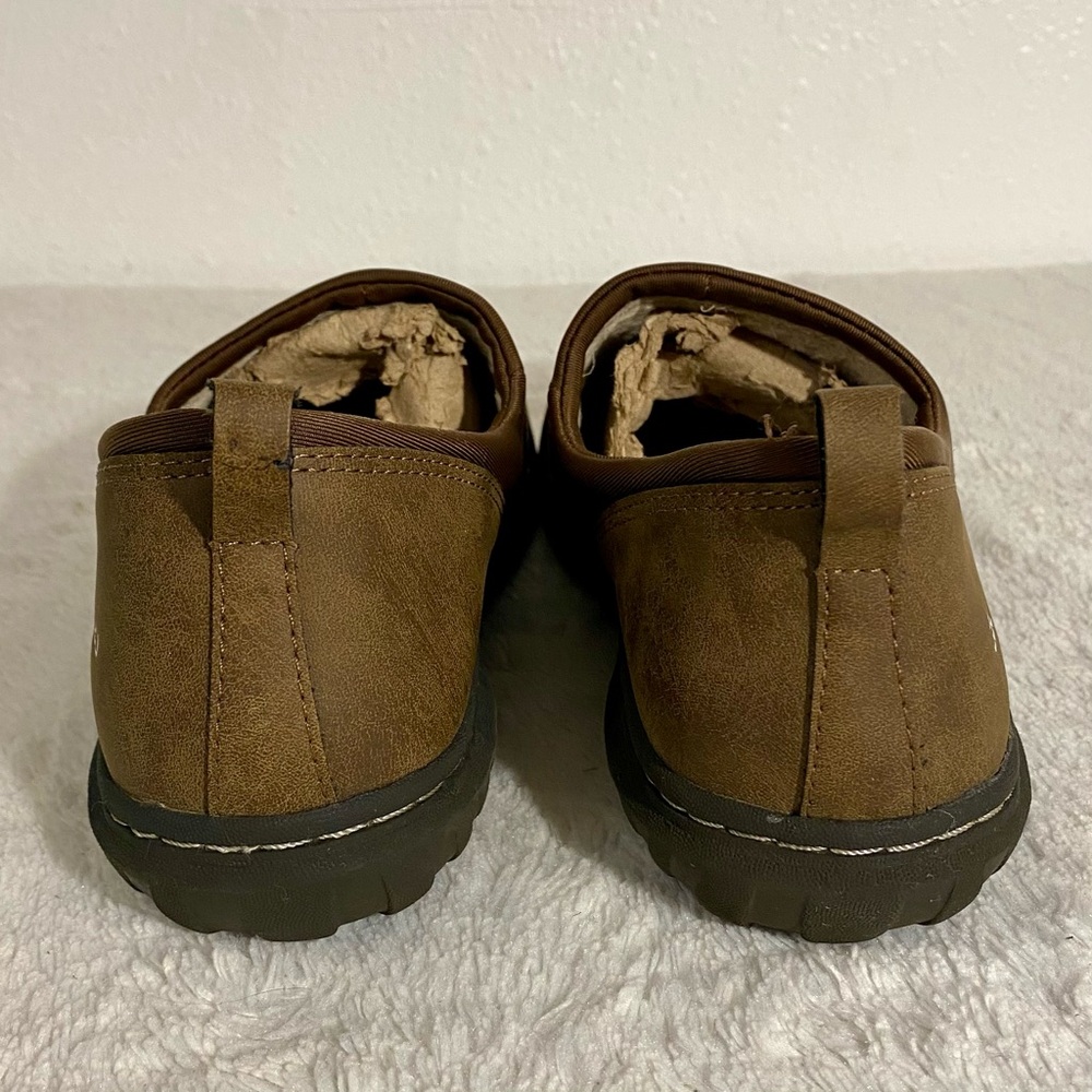 JBU by Jambu Becca Brown Microsuede Slip On Shoes Size 9.5M Faux Fur Lined - Picture 5 of 10